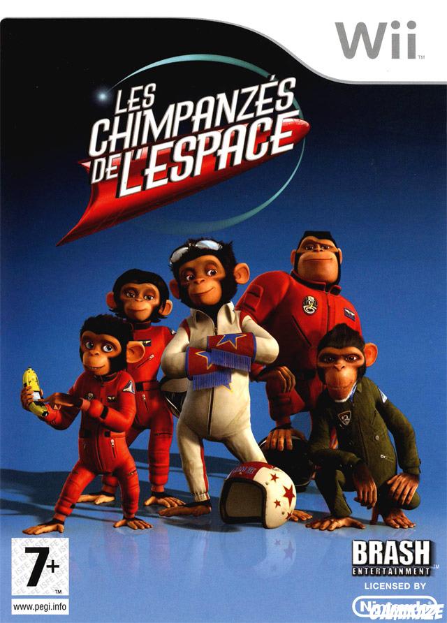 cover Les Chimpanzes de l'Espace wii