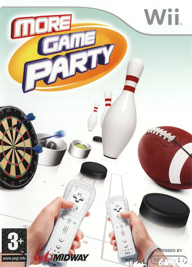 cover More Game Party wii