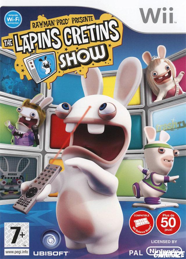 cover Rayman Prod' Présente : The Lapins Crétins Show wii