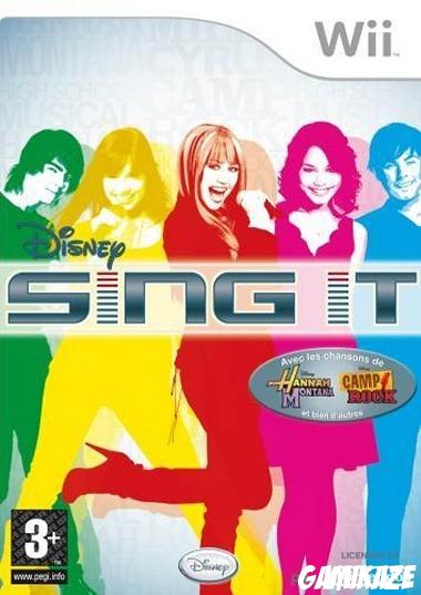 cover Disney Sing it wii