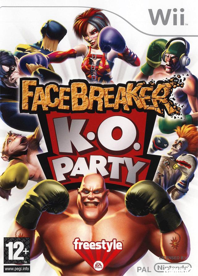 cover Facebreaker : K.O. Party wii