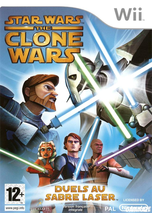 cover Star Wars The Clone Wars : Duels au Sabre Laser wii