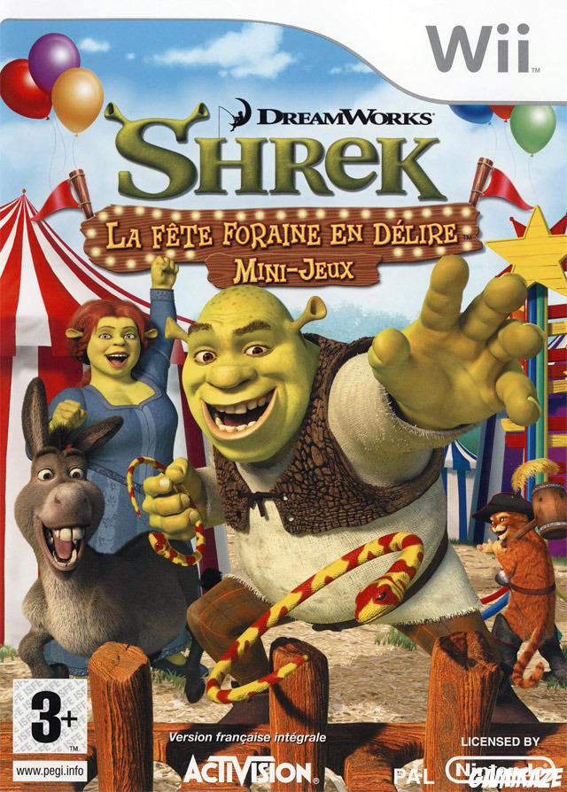 cover Shrek : La Fête Foraine en Délire : Mini-Jeux wii