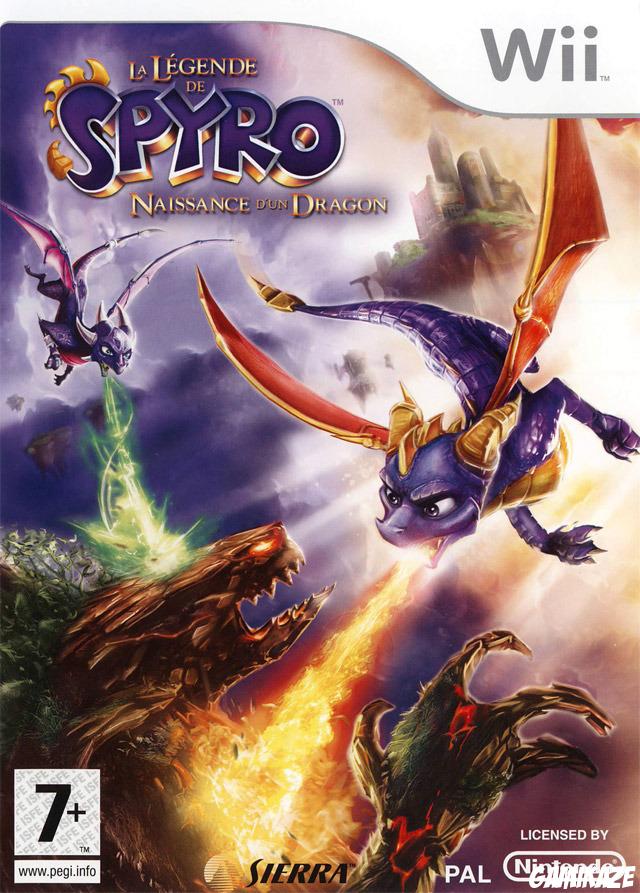 cover La Légende de Spyro : Naissance d'un Dragon wii