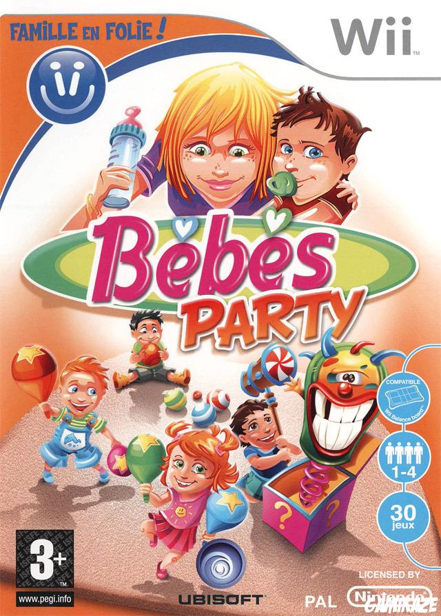 cover Bébés Party wii