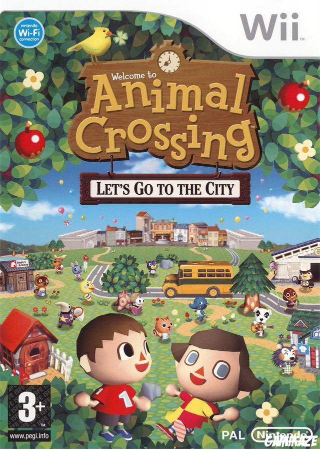 cover Animal Crossing : Let's go to the City wii