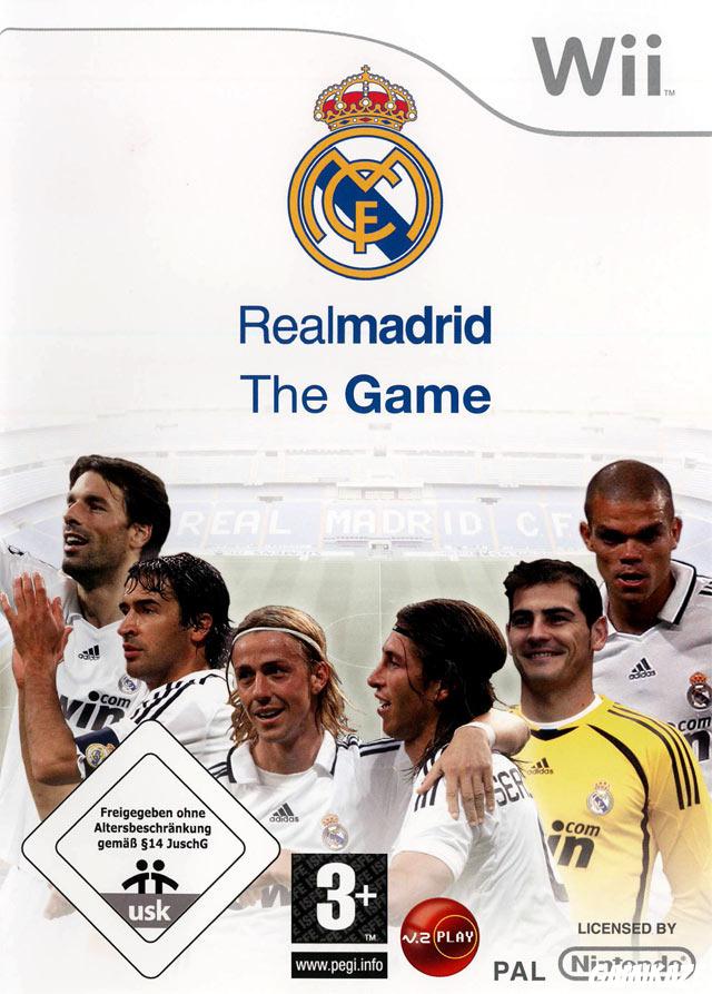 cover Real Madrid : The Game wii