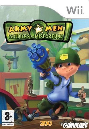 cover Army Men : Soldiers of Misfortune wii