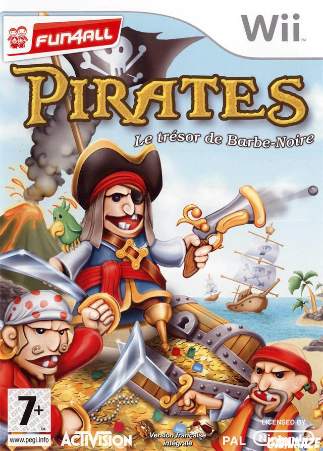 cover Pirates : Le Trésor de Barbe-Noire wii