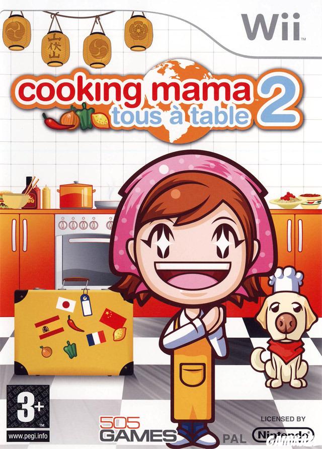 cover Cooking Mama 2 : Tous à  Table ! wii
