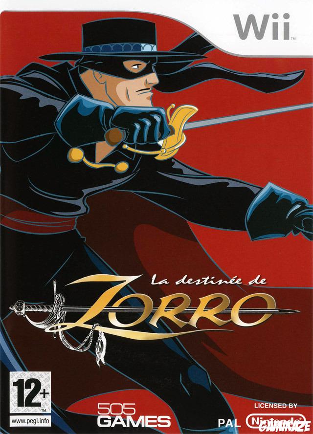 cover La Destinée de Zorro wii