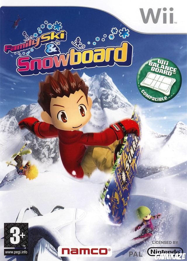 cover Family Ski & Snowboard wii