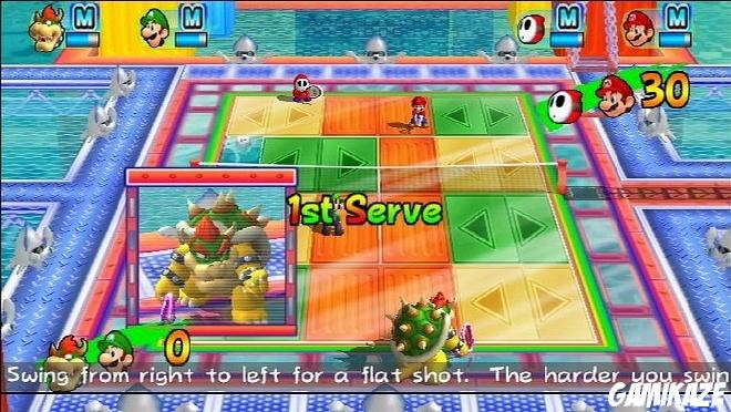 Nouvelle Façon de Jouer ! Mario Power Tennis