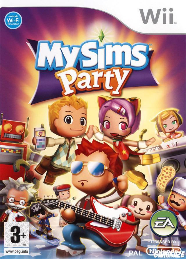 cover MySims Party wii