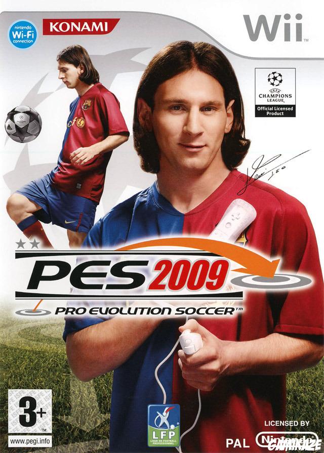 cover Pro Evolution Soccer 2009 wii
