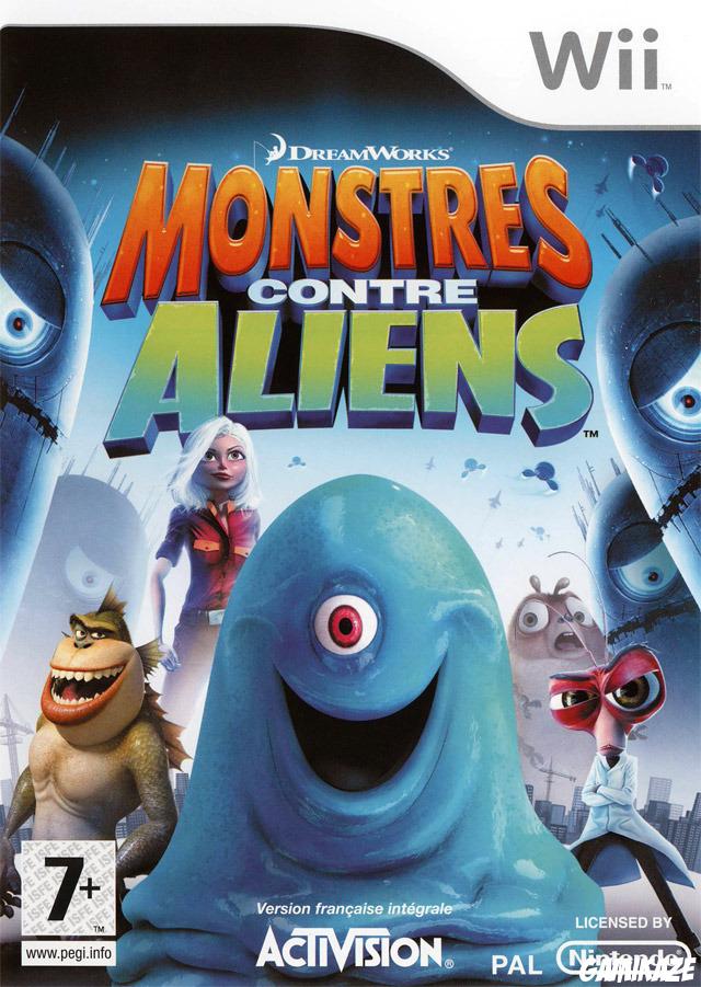 cover Monstres contre Aliens wii