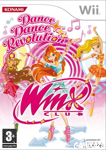 cover Dance Dance Revolution Winx Club wii
