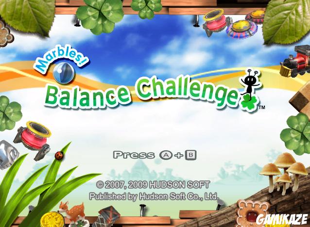 Marbles! Balance Challenge