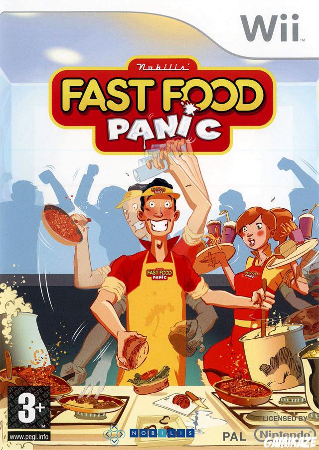 cover Fast Food Panic wii