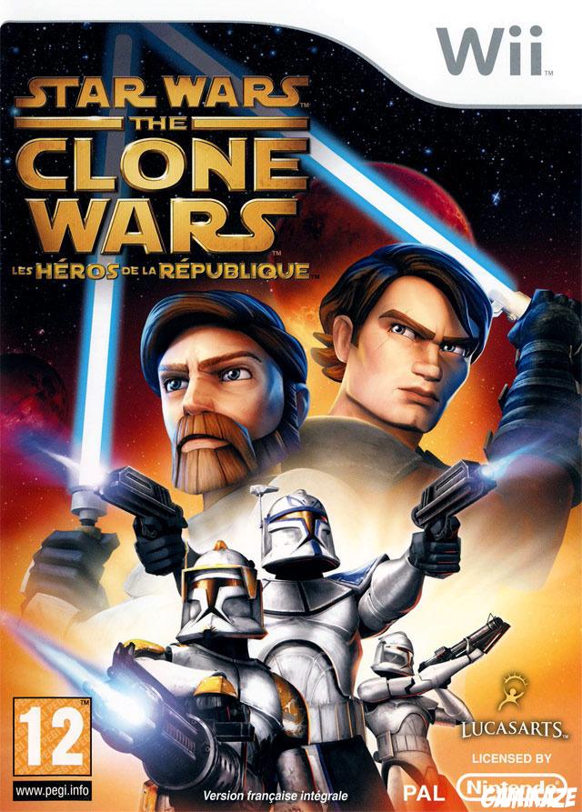 cover Star Wars The Clone Wars : Les Héros de la République wii