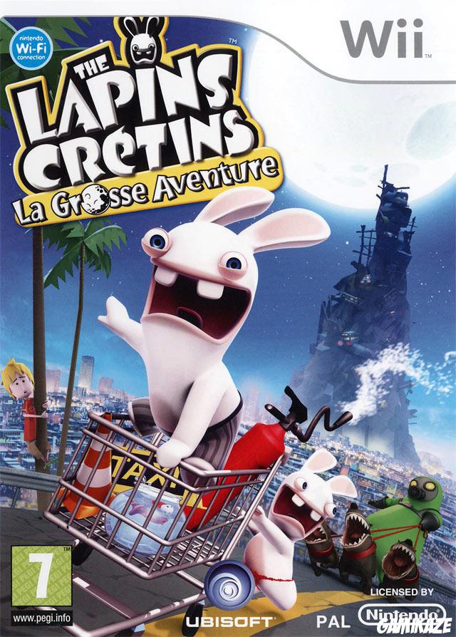 cover The Lapins Crétins : La Grosse Aventure wii