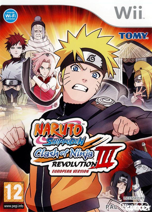 cover Naruto Shippuden : Clash of Ninja Revolution 3 wii