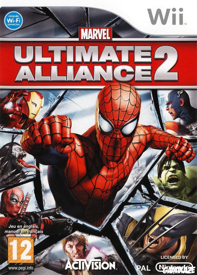 cover Marvel Ultimate Alliance 2 wii