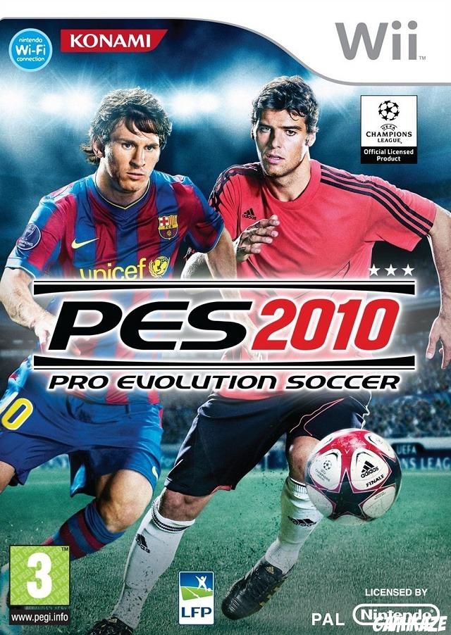 cover Pro Evolution Soccer 2010 wii