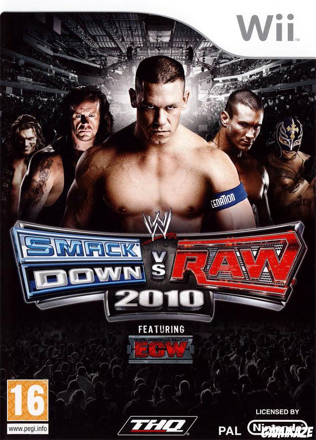 cover WWE Smackdown vs Raw 2010 wii
