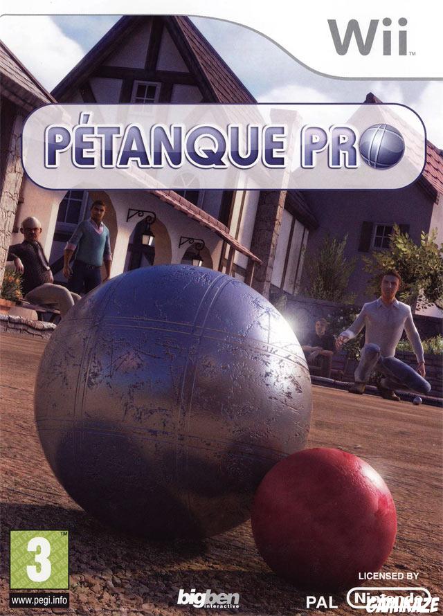 cover Pétanque Pro wii