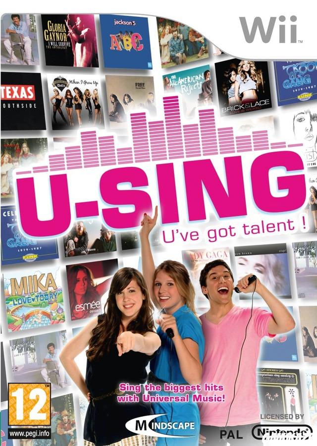 cover U-Sing wii
