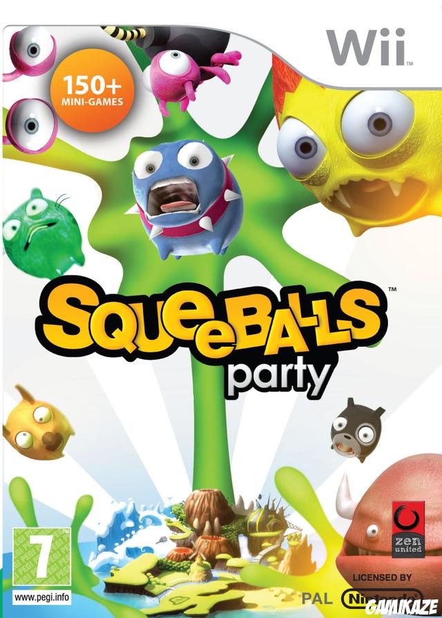 cover Squeeballs Party wii