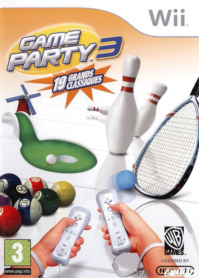 cover Game Party 3 wii