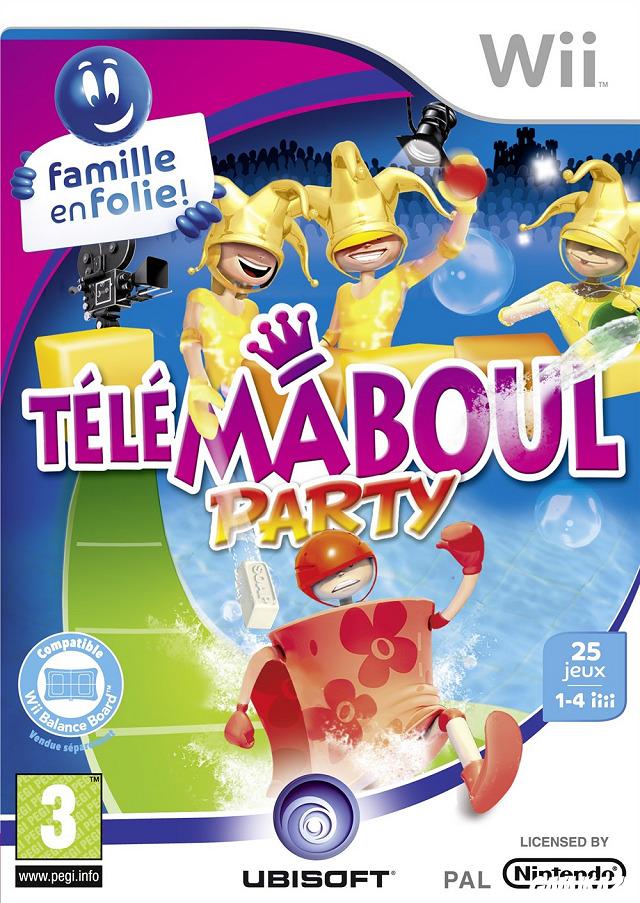 cover Télé Maboul Party wii
