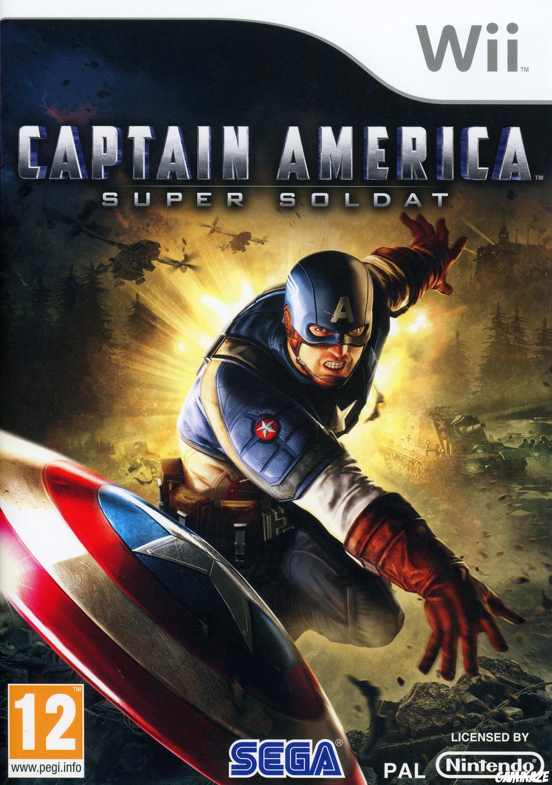 cover Captain America : Super Soldier wii