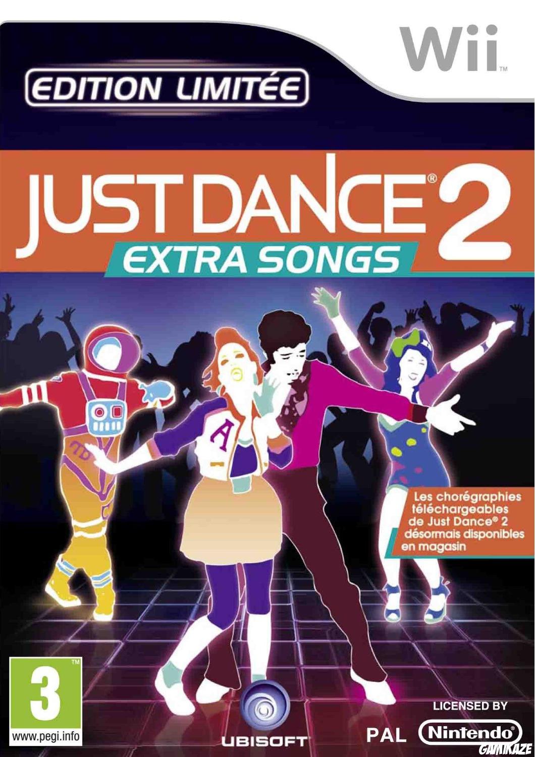cover Just Dance 2 : Extra Songs wii