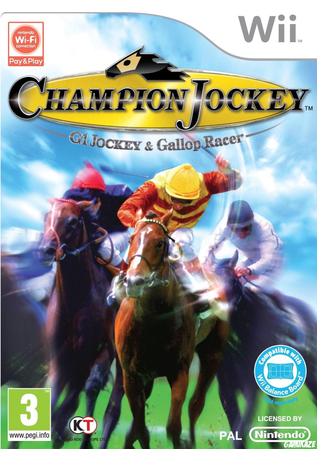 cover Champion Jockey : G1 Jockey & Gallop Racer wii
