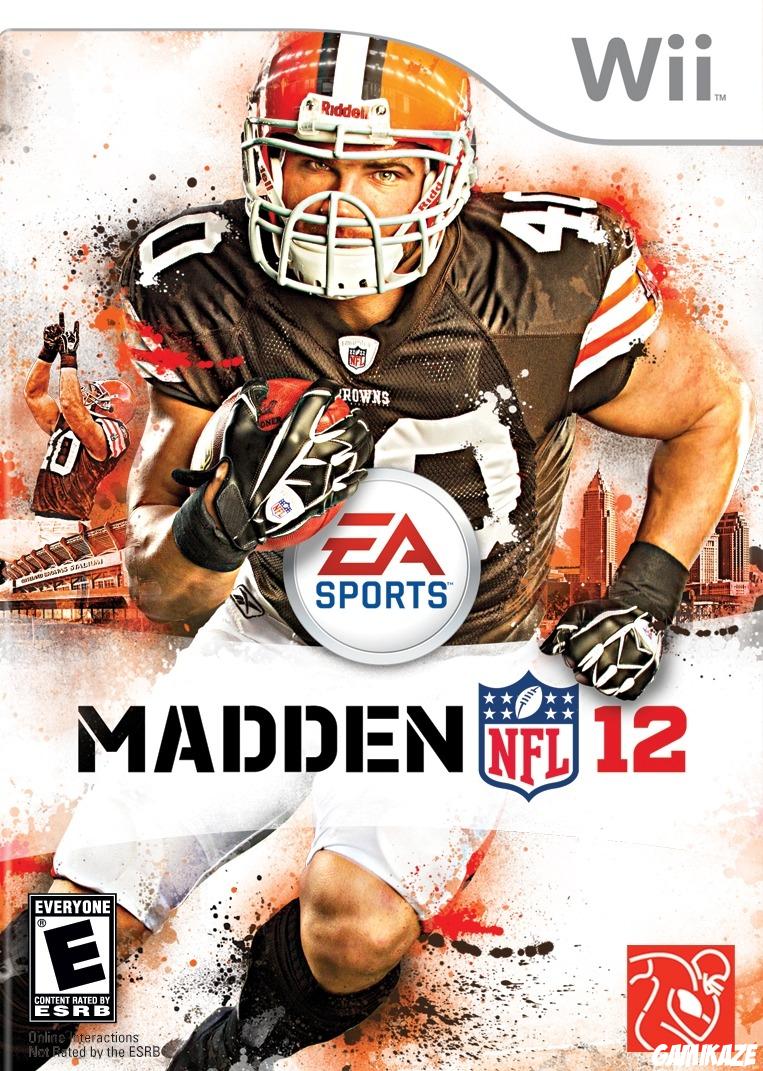 cover Madden NFL 12 wii