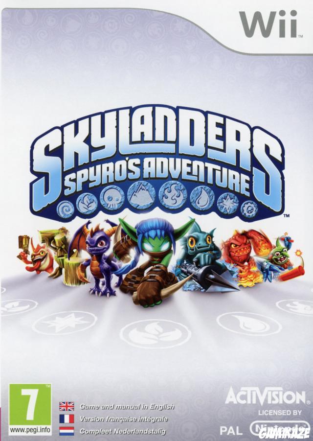 cover Skylanders : Spyro's Adventure wii