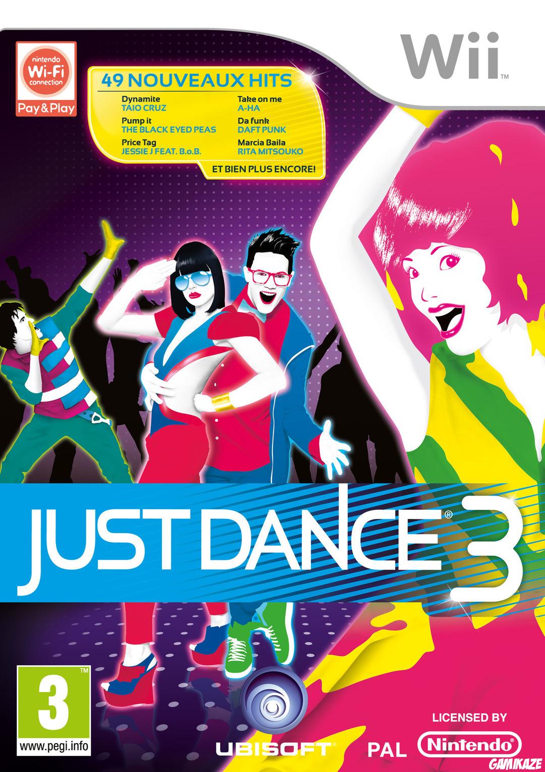cover Just Dance 3 wii