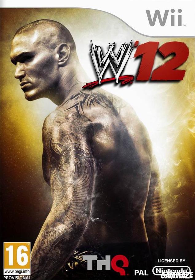 cover WWE 12 wii