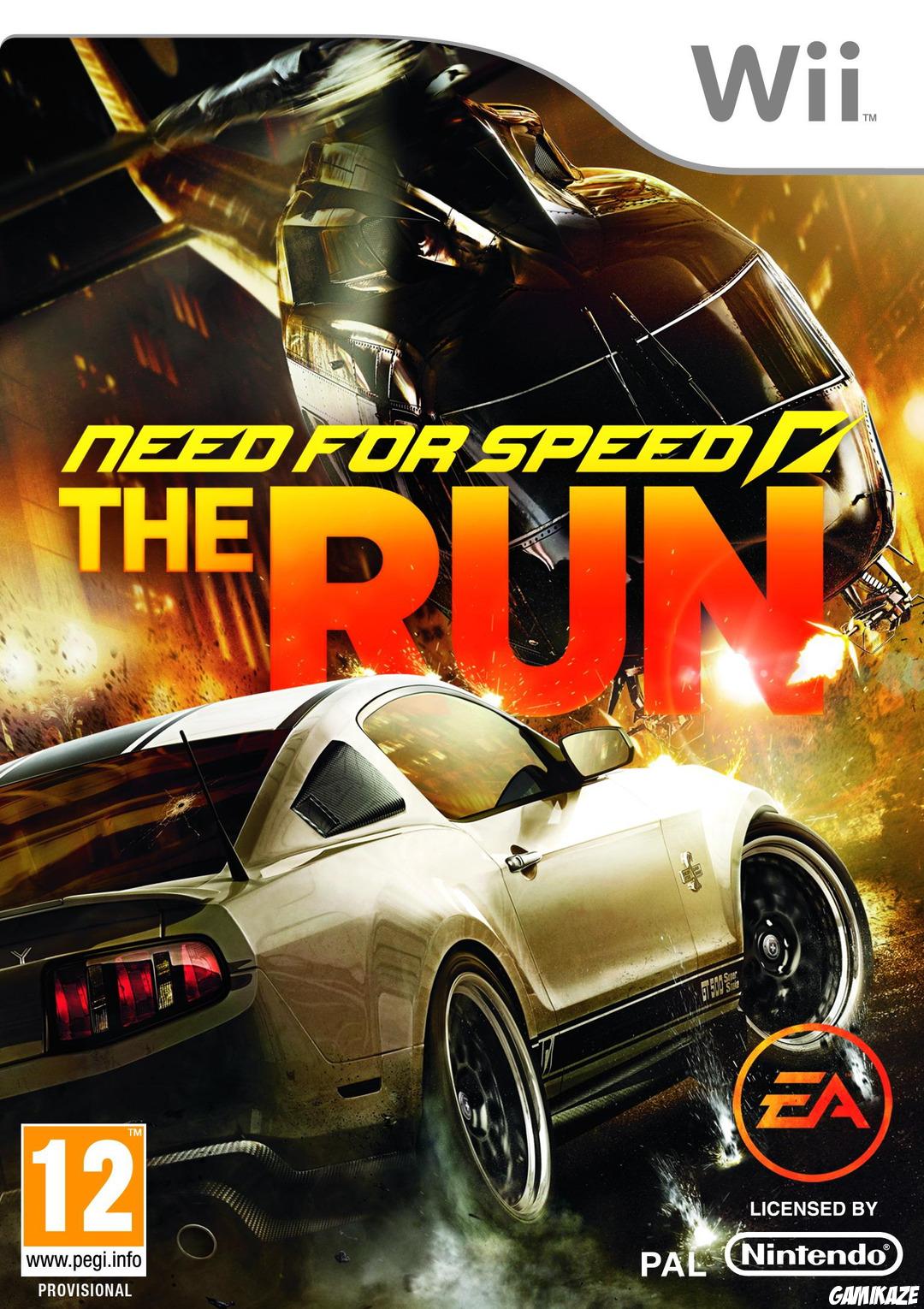 cover Need for Speed : The Run wii