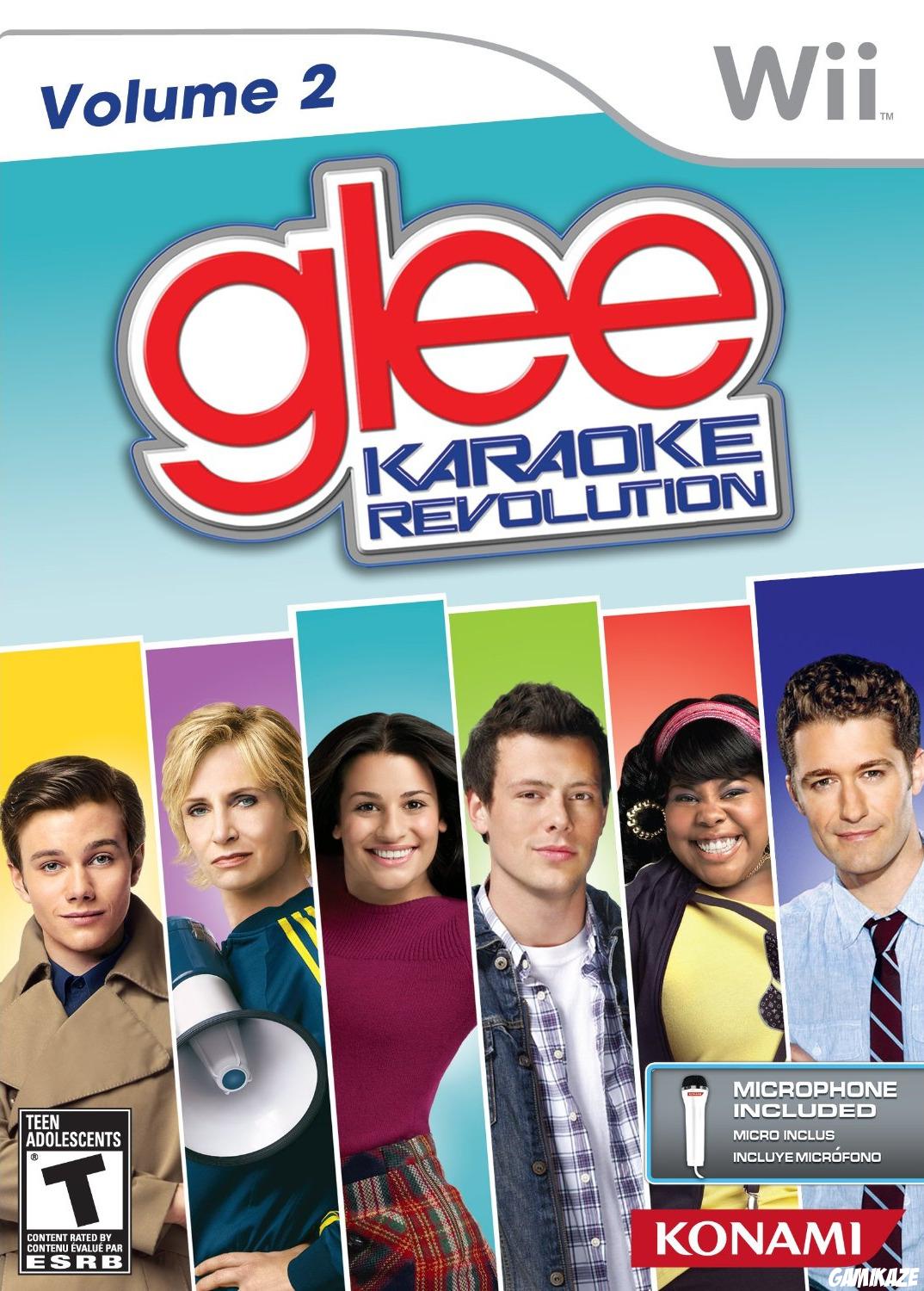 cover Glee Karaoke Revolution : Volume 2 wii