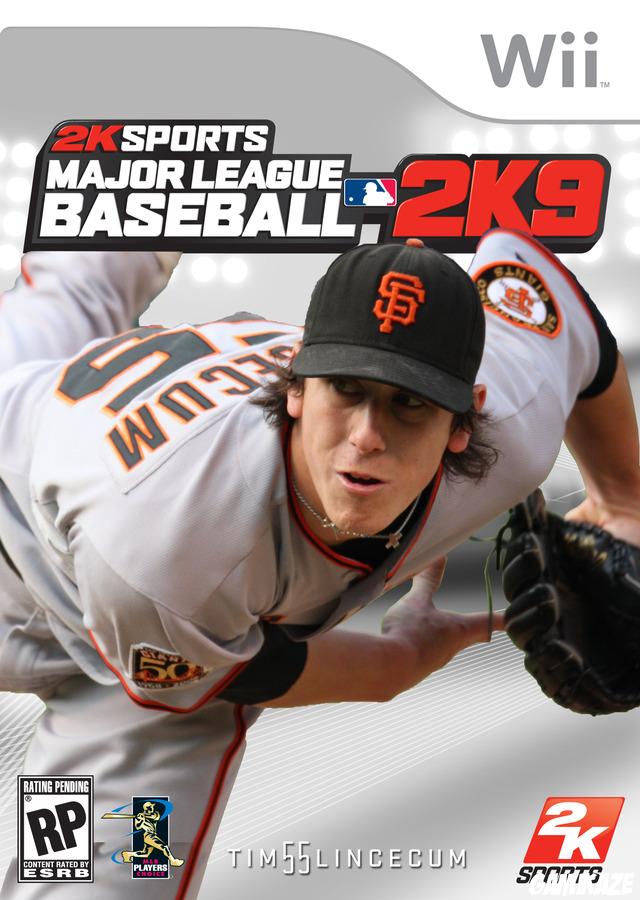 cover Major League Baseball 2K9 wii