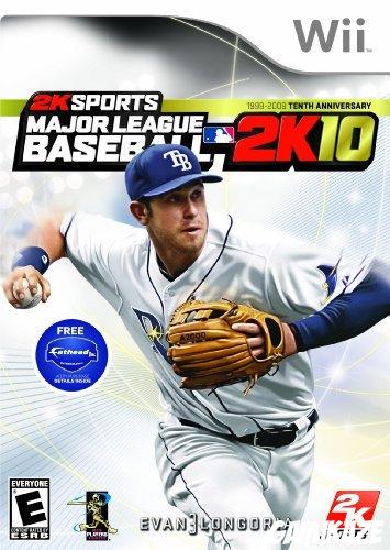 cover Major League Baseball 2K10 wii