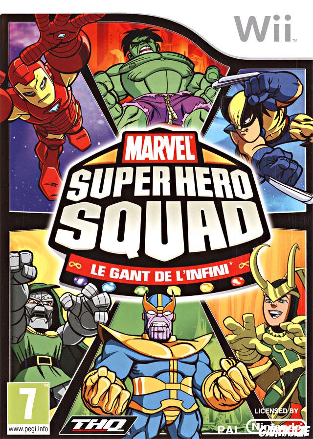 cover Marvel Super Hero Squad : Le Gant de l'Infini wii