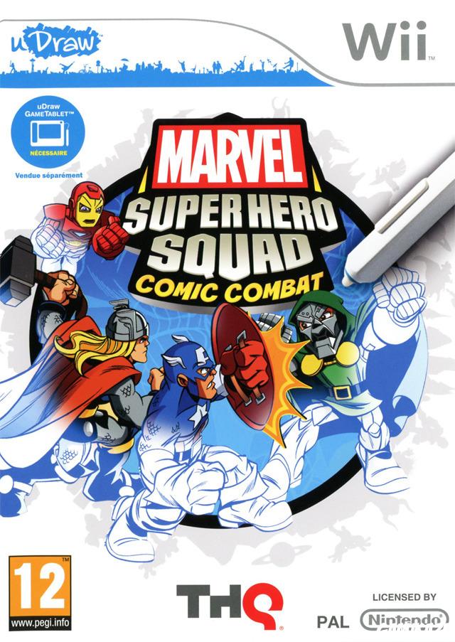 cover Marvel Super Hero Squad : Comic Combat wii