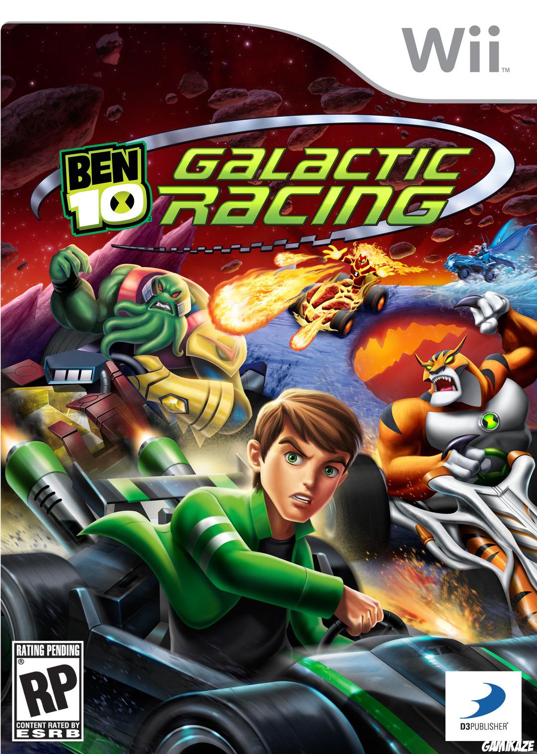 cover Ben 10 : Galactic Racing wii