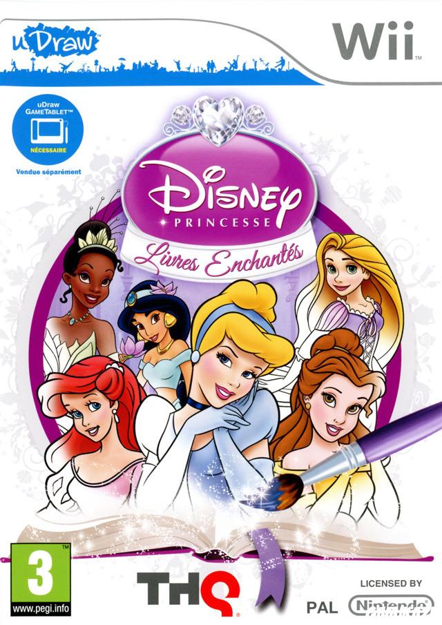 cover Disney Princesse Livres Enchantés wii