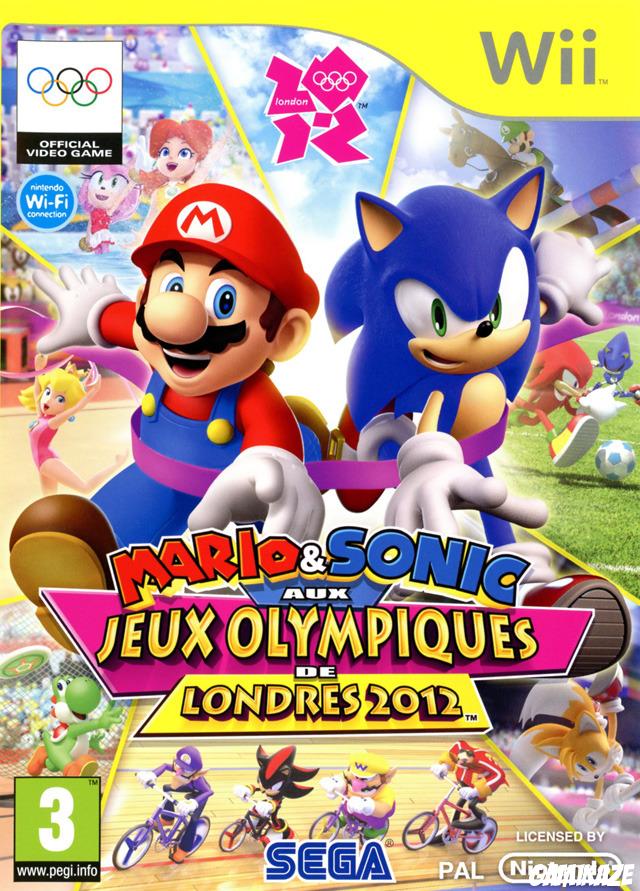 cover Mario & Sonic aux Jeux Olympiques de Londres 2012 wii